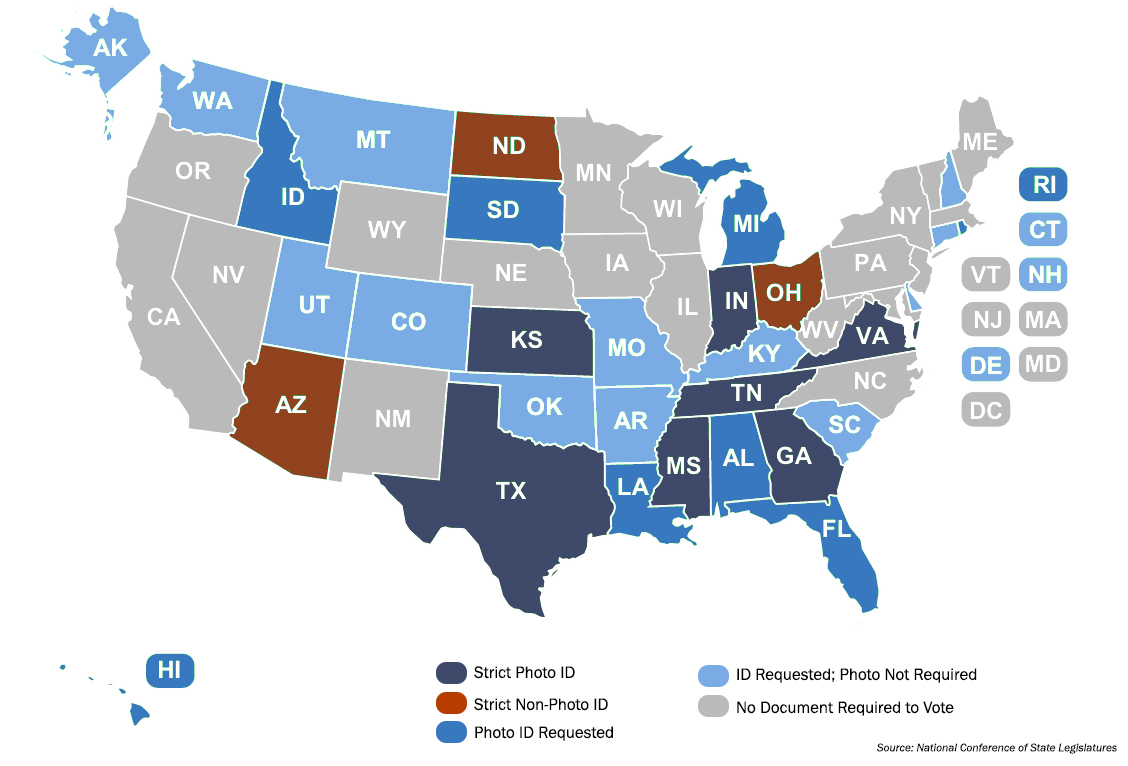 Voting Identification And Consistent Voting Laws